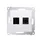 Gniazdo HDMI + RJ45 kat.6 Biały Simon 54 - DGHRJ45.01/11