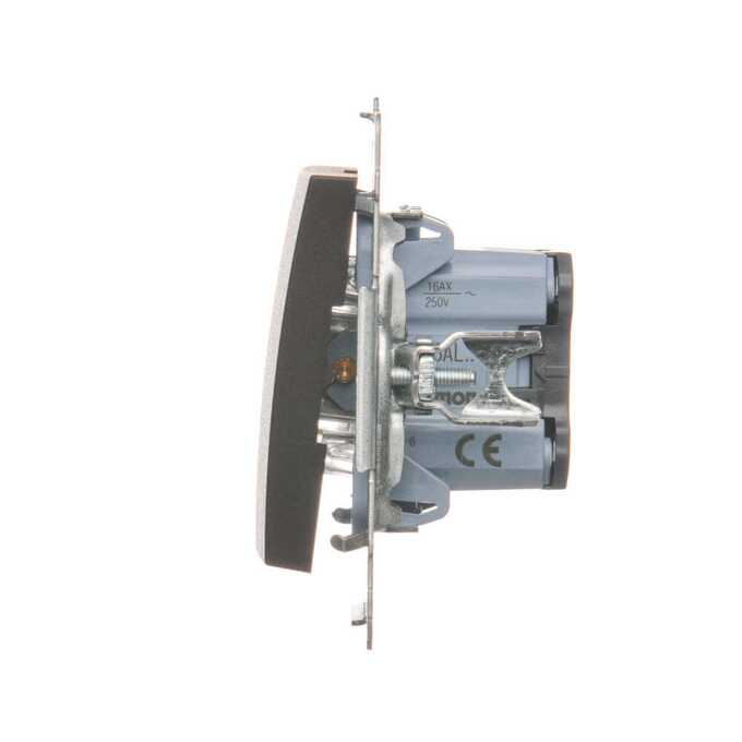 Łącznik schodowy z podświetleniem LED 16AX Brąz mat - DW6AL.01/46 Simon 54