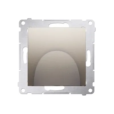 Przyłącze kablowe Simon 54 w kolorze złotym matowym, model DPK1.01/44, producent Kontakt-Simon.