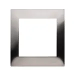 Ramka pojedyncza Inox Simon 54 Premium - DR1/61 od producenta Kontakt-Simon, wykonana ze szczotkowanego metalu.