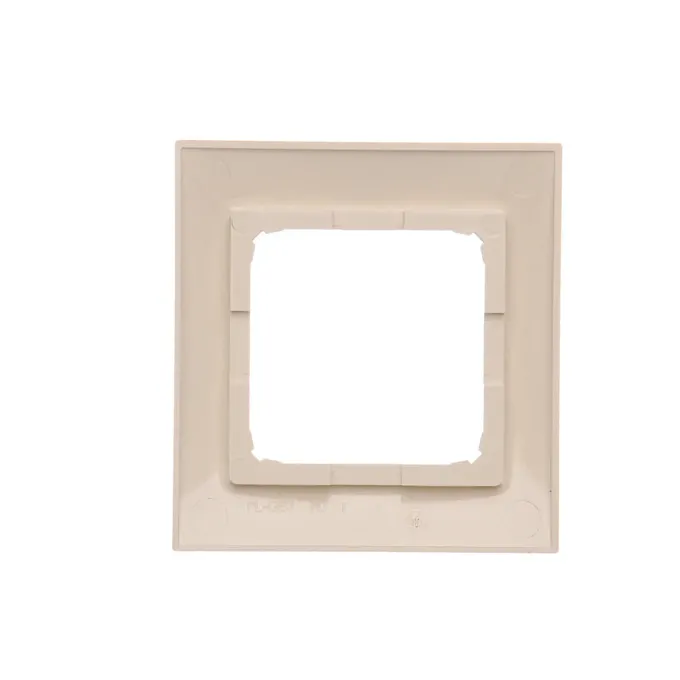 Ramka pojedyncza kremowa Simon 54 Premium - DR1/41, producent Kontakt-Simon. Elegancka ramka do gniazdek i łączników.
