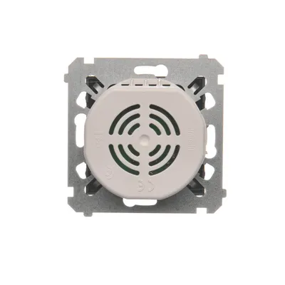 Regulator do załączania i regulacji źródeł światła Simon 54 Antracyt DS9V.01/48 - widok z tyłu z elementami montażowymi