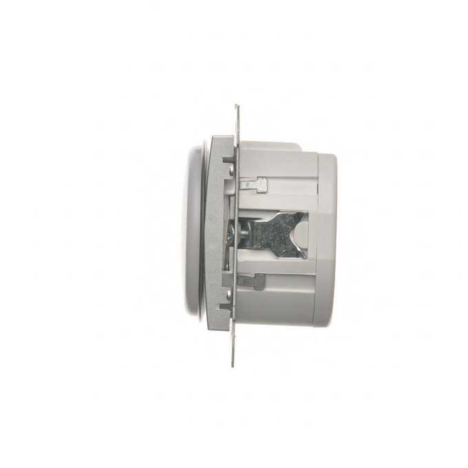 Sygnalizator świetlny LED - światło białe Srebrny mat - DSS1.01/43 Simon 54
