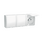 Gniazdo potrójne z uziemieniem natynkowe IP-54 Biały, klapka transparentna Simon Aquarius - AQGZ1-3/11A