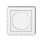 Ściemniacz przyciskowo-obrotowy Biały mat Karlik Deco - 25DRO-1