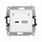 Ładowarka podwójna USB typu A+C Quick Charge 3.1A (z polem opisowym) Biały połysk Karlik ICON - ICUSB-8