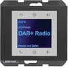 Radio Touch DAB+ Antracyt mat Berker K.1 - 29847006