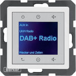 Radio Touch DAB+ Biały aksamit Berker Q.1/Q.3/Q.7 - 29846089