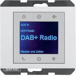 Radio Touch DAB+ Biały połysk Berker K.1 - 29847009