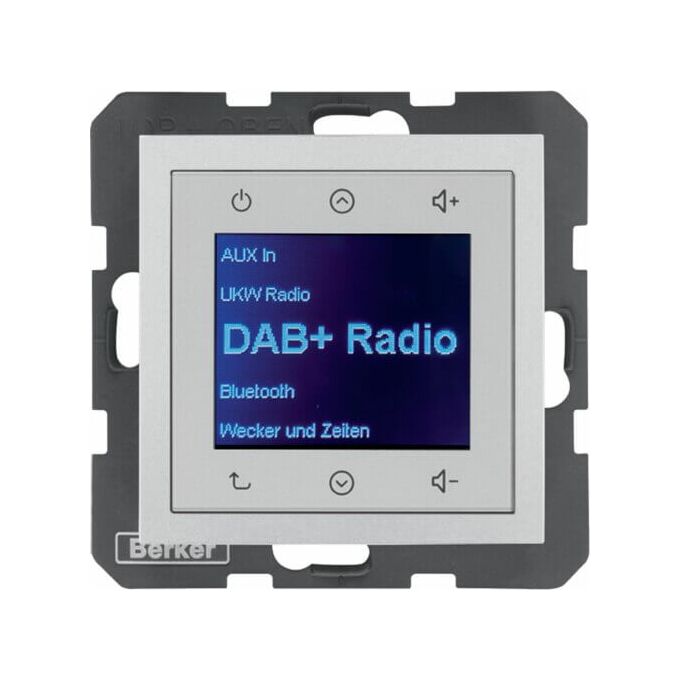 Radio Touch DAB+ z Bluetooth Alu Berker B.Kwadrat/B.3/B.7 - 30841404