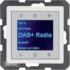 Radio Touch DAB+ z Bluetooth Biały aksamit Berker Q.1/Q.3/Q.7 - 30846089
