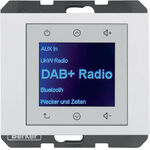 Radio Touch DAB+ z Bluetooth Biały połysk Berker K.1 - 30847009