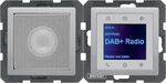 Radio Touch DAB+ z głośnikiem Alu aksamit Berker Q.1/Q.3/Q.7 - 29806084