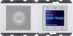 Radio Touch DAB+ z głośnikiem Biały połysk Berker K.1 - 29807009