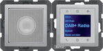 Radio Touch DAB+ z głośnikiem i Bluetooth Alu aksamit Berker Q.1/Q.3/Q.7 - 30806084