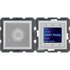 Radio Touch DAB+ z głośnikiem i Bluetooth Alu mat Berker B.Kwadrat/B.3/B.7 - 30801404
