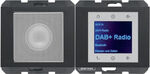 Radio Touch DAB+ z głośnikiem i Bluetooth Antracyt mat Berker K.1 - 30807006