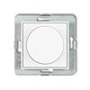 Ściemniacz przyciskowo-obrotowy do lamp LED Biały połysk Karlik ICON - IRO-2