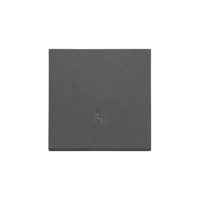 Klawisz z oczkiem do mechanizmu SW6M Grafitowy mat Simon 55 - TKW6L/116 marki Kontakt-Simon, produkt na białym tle.