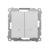 Łącznik krzyżowy podwójny Aluminium mat Simon 55 - TW7/2.01/143