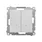 Łącznik krzyżowy podwójny Aluminium mat Simon 55 - TW7/2.01/143