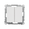 Łącznik schodowy podwójny (bez piktogramu) Jasnoszary mat Simon 55 - TW6/2.01/X/114
