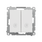 Łącznik schodowy podwójny z podświetleniem (bez piktogramu) Jasnoszary mat Simon 55 - TW6/2L2.01/X/114