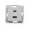 Ładowarka podwójna USB typu A+C Quick Charge 3.1A Aluminium mat Simon 55 - TEC2CA.01/143