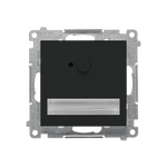 Oprawa schodowa LED z czujnikiem ruchu 230V b.zimna Czarny mat Simon 55 - TOSC5K.01/149
