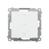 Przycisk żaluzjowy trójpozycyjny Biały mat Simon 55 - TZP1K.01/111