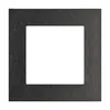 Ramka pojedyncza Inox czarny Simon 55 Nature - TRN1/190