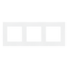 Ramka potrójna Biały mat Simon 55 Line - TR3/111
