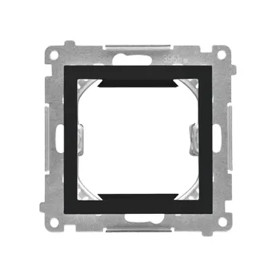 Adapter (przejściówka) na osprzęt standardu 45x45 mm, czarny mat, Simon 55, model TA45.01/149