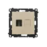 Gniazdo HDMI pojedyncze szampański mat Simon 55 TGHDMI.01/144 - eleganckie i funkcjonalne rozwiązanie do Twojego domu.