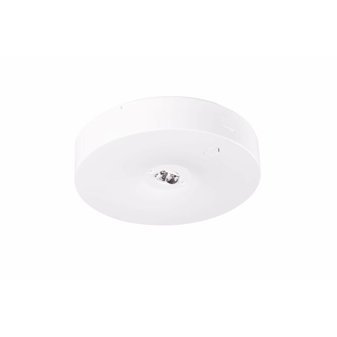 Oprawa awaryjna natynkowa Starlet Round LED SC 1,5W 250 A 3h MT Biały Intelight - 91675