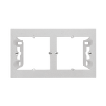 Puszka natynkowa płytka podwójna 35mm. Aluminium mat Simon 55 Line/Duo - TPN2/143