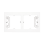 Puszka natynkowa płytka podwójna 35mm. Biały mat Simon 55 Line/Duo - TPN2/111