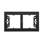 Puszka natynkowa płytka podwójna 35mm. Czarny mat Simon 55 Line/Duo - TPN2/149