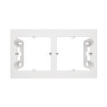 Puszka natynkowa płytka podwójna 35mm. Jasnoszary mat Simon 55 Line/Duo - TPN2/114