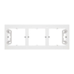 Puszka natynkowa płytka potrójna 35mm. Biały mat Simon 55 Line/Duo - TPN3/111