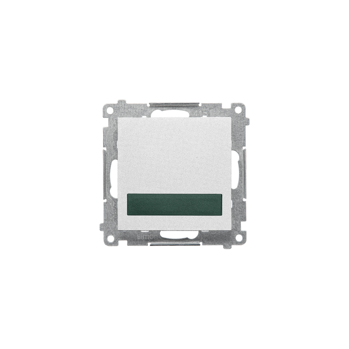 Sygnalizator świetlny LED – światło zielone Biały mat Simon 55 - TESS3.01/111