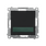 Sygnalizator świetlny LED - światło zielone Czarny mat Simon 55 - TESS3.01/149