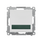 Sygnalizator świetlny LED - światło zielone Jasnoszary mat Simon 55 - TESS3.01/114