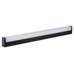 Czarna oprawa ścienno-sufitowa LED Kanlux AKVO IP44 o mocy 23W, strumieniu świetlnym 2750lm.