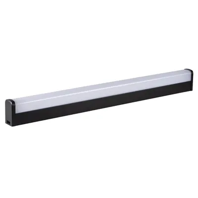 Czarna oprawa ścienno-sufitowa LED Kanlux AKVO IP44 o mocy 23W, strumieniu świetlnym 2750lm.