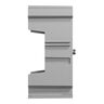 Podstawa natynkowa rozszerzająca Srebrne aluminium Schneider Sedna Design - SDD113902