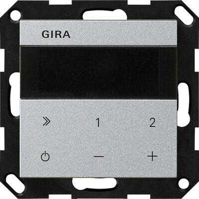 Radio internetowe z Bluetooth Aluminiowy Gira System 55 - 232026