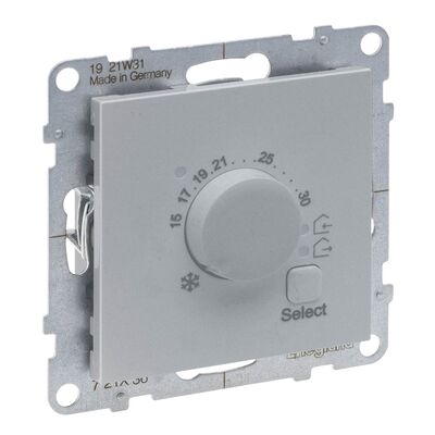 Regulator temperatury z czujnikiem napowietrznym Aluminium Legrand Suno - 721336