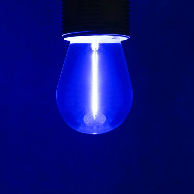 Żarówka LED ST45 E27-BL E27 0,9W 8lm niebieska 230V Kanlux - 26039