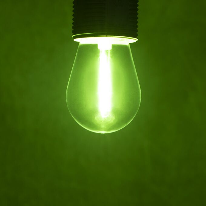 Żarówka LED ST45 E27-GR E27 0,9W 8lm zielona 230V Kanlux - 26048